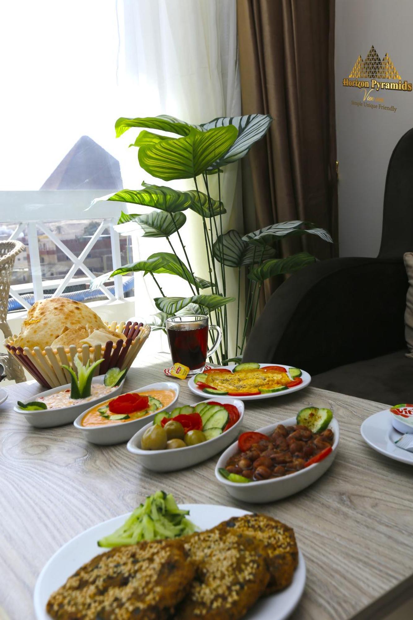 Horizon Pyramids View Inn Kafrat al Jabal Luaran gambar