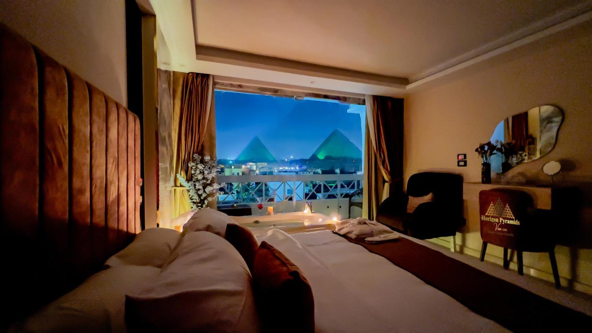 Horizon Pyramids View Inn Kafrat al Jabal Luaran gambar
