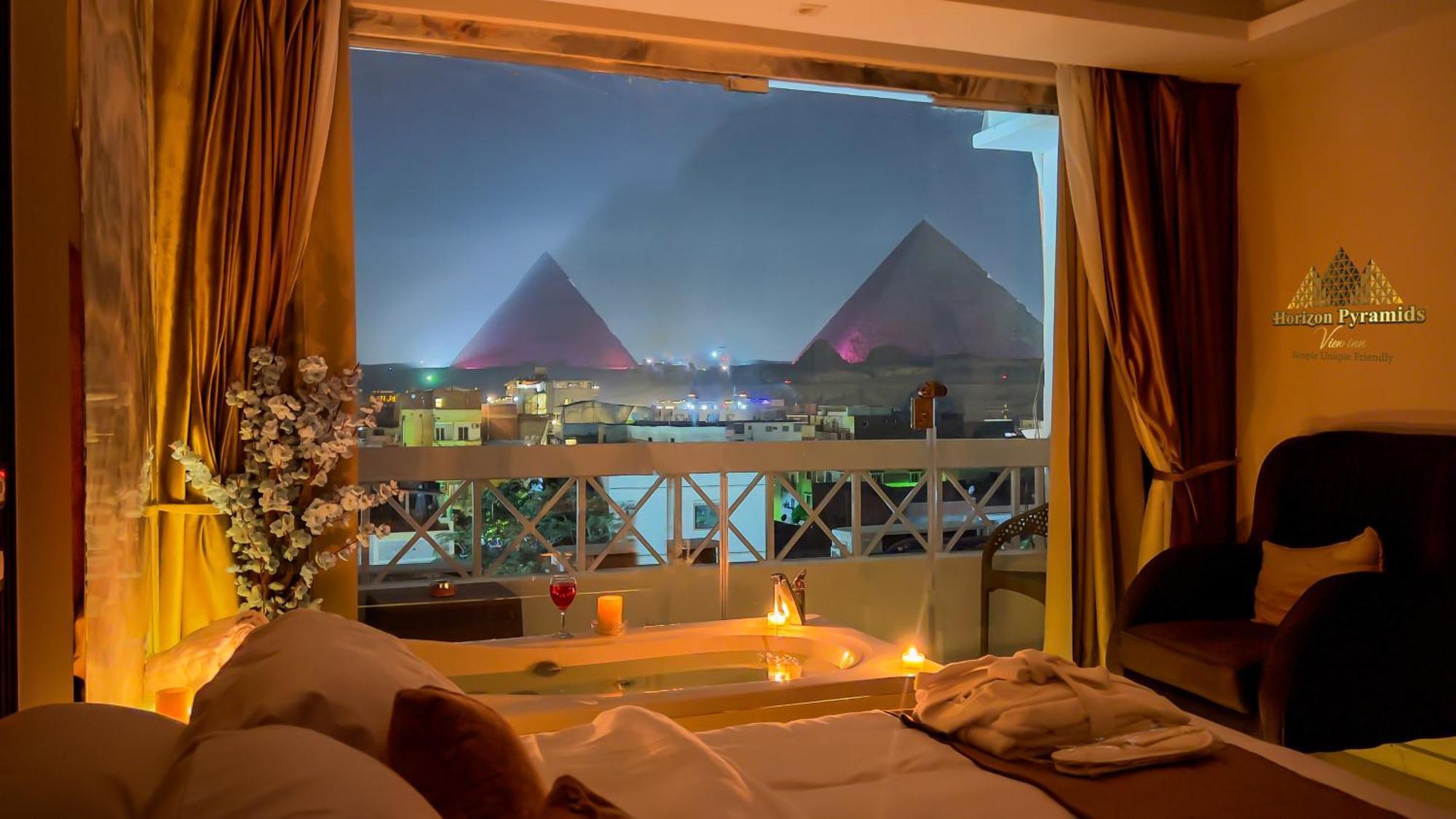 Horizon Pyramids View Inn Kafrat al Jabal Luaran gambar
